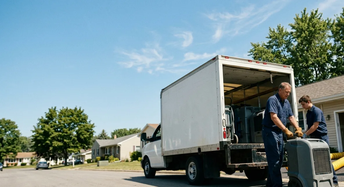 Water Damage Cleanup in Ortonville, MI near me